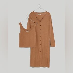 Madewell Duster Cardigan Twin Set